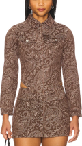 Amanda Uprichard Bristol Paisley Western Top