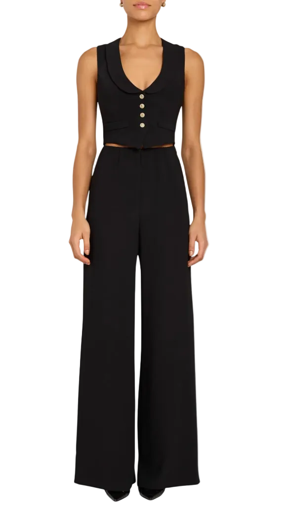 Amanda Uprichard Nathan Wide Leg Jumpsuit
