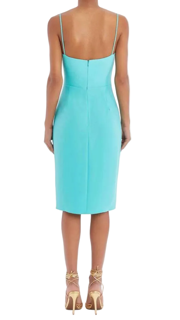 Amanda Uprichard Perkins Spaghetti Strap Midi Dress