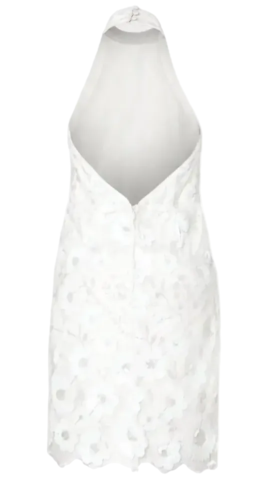 Milly Katelynn Floral Cascading Sequin Mini Dress