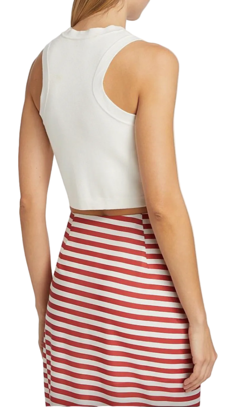 Toccin Peyton Cropped Racerback Tank