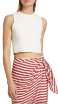 Toccin Peyton Cropped Racerback Tank